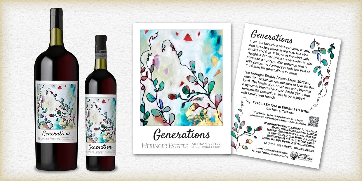 Wine Label Art Competition for Art Students Say Reciprocity